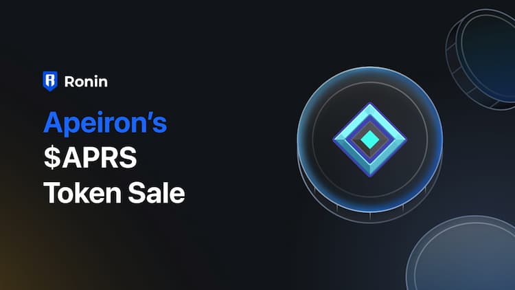 Apeiron announces its token sale on Ronin Launchpad starting Mar 12