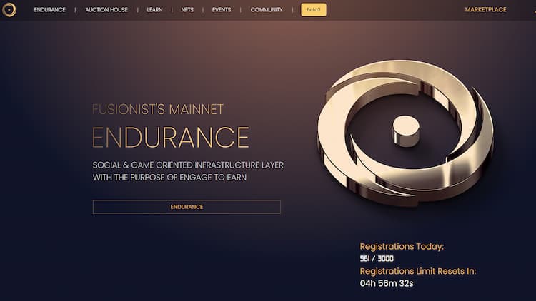 Fusionist releases an overview of the Endurance ecosystem, including roadmap, L2, wallet and new games