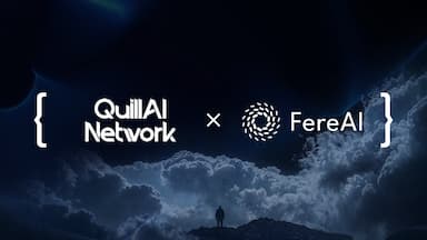 Fere AI partners with QuillAI Network to power DeFi agents with real-time analytics, AI copilots, and market insights.