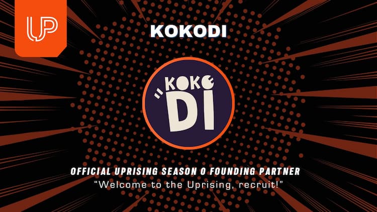 KOKODI joins Uprising Labs as a Founding Partner to support the launch of their new rewards platform.