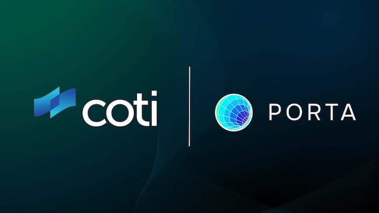 COTI partners with PORTA to enable confidential transactions on private smart wallets.