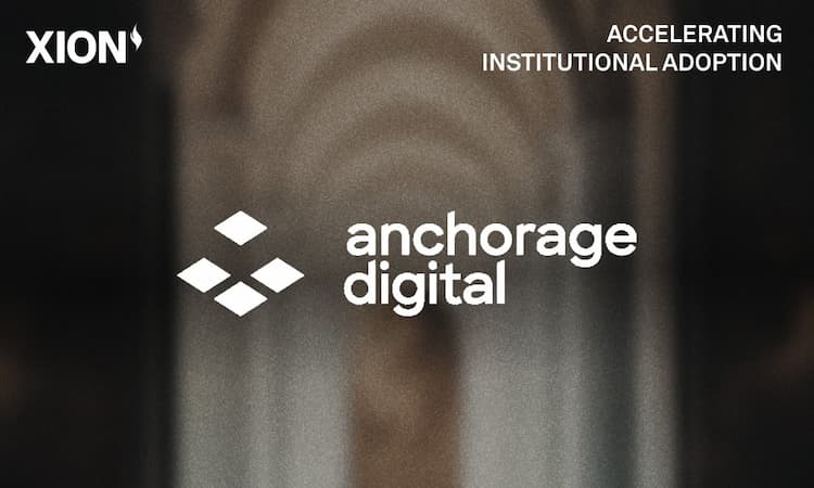 XION becomes available on Anchorage Digital and expands institutional access to Web3 tools.