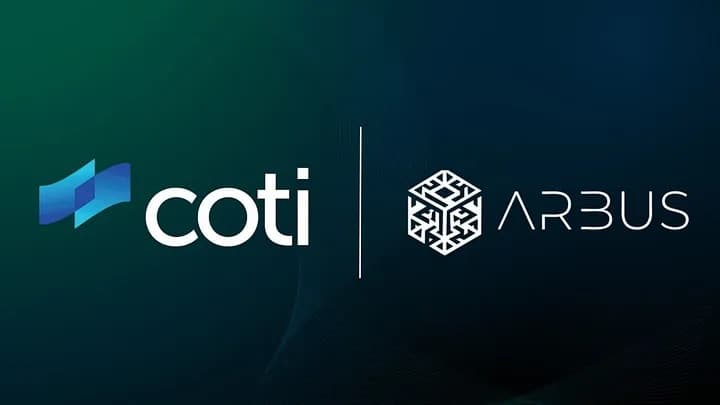 COTI partners with Arbus to enable secure AI-powered data storage on its Layer 2 network.