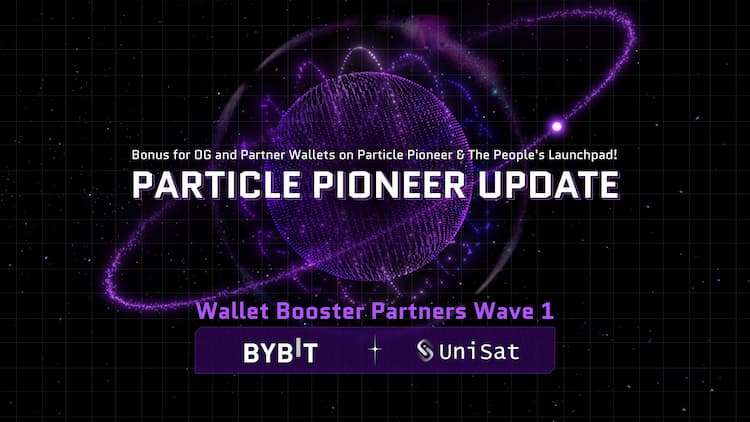 Particle Network unveils the first wallet booster partners on Particle Pioneer