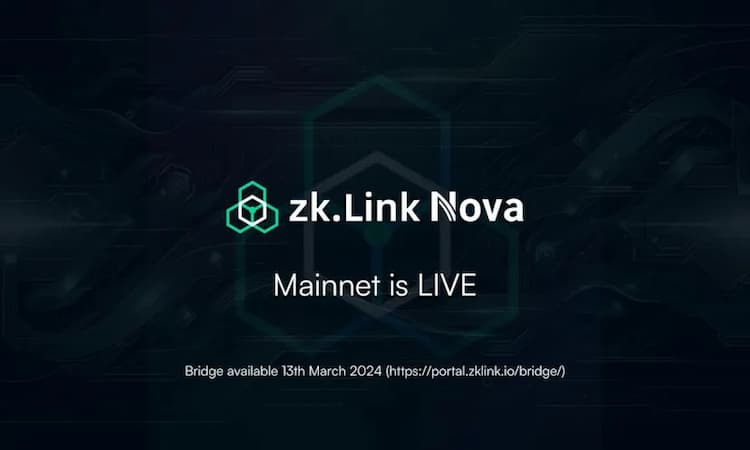 ZkLink announces the launch of zkLink Nova, a Layer 3 ZK Rollup Network