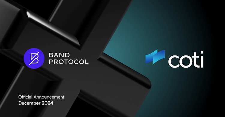 COTI teams up with Band Protocol to integrate scalable oracle solutions, boosting privacy and performance across its blockchain ecosystem.