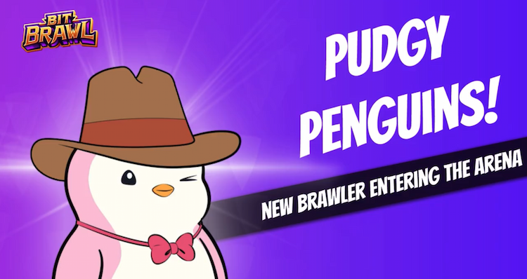 BitBrawl announces the implementation of Pudgy Gaming into the BitBrawl Universe